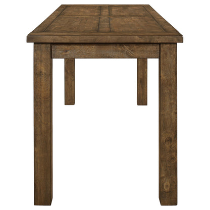 Amarillo - Rectangular Counter Height Dining Table - Rustic Brown