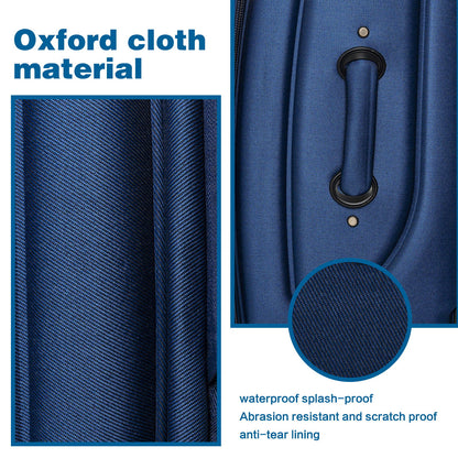 4 Piece Set Softshell Luggage
