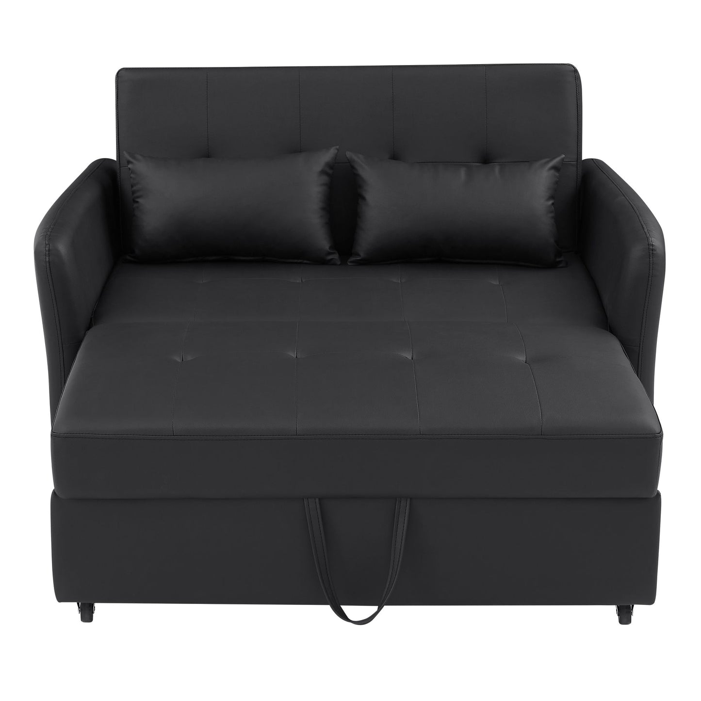 Convertible Sleeper Sofa Bed With 3 USB Ports