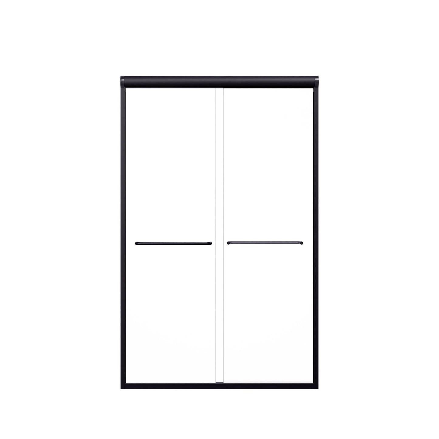 Modern Semi Frameless Double Sliding Shower Door