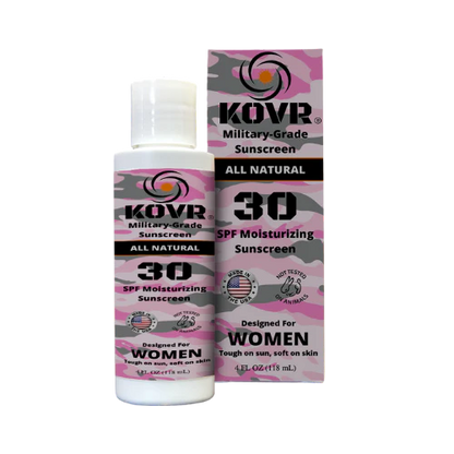 KOVR All Natural Military-Grade Sunscreen for Women