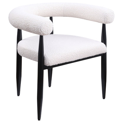 Dorgan - 5 Piece Round Dining Set - Black