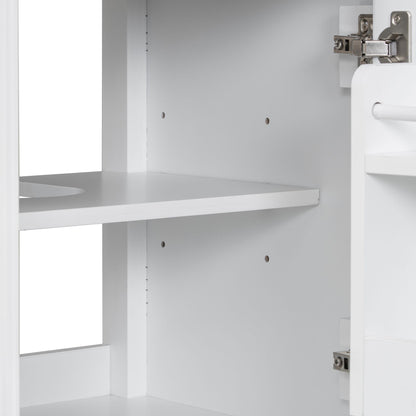 Bathroom Vanity With Sink, Adjustable Shelf, Tilt-Out Drawer