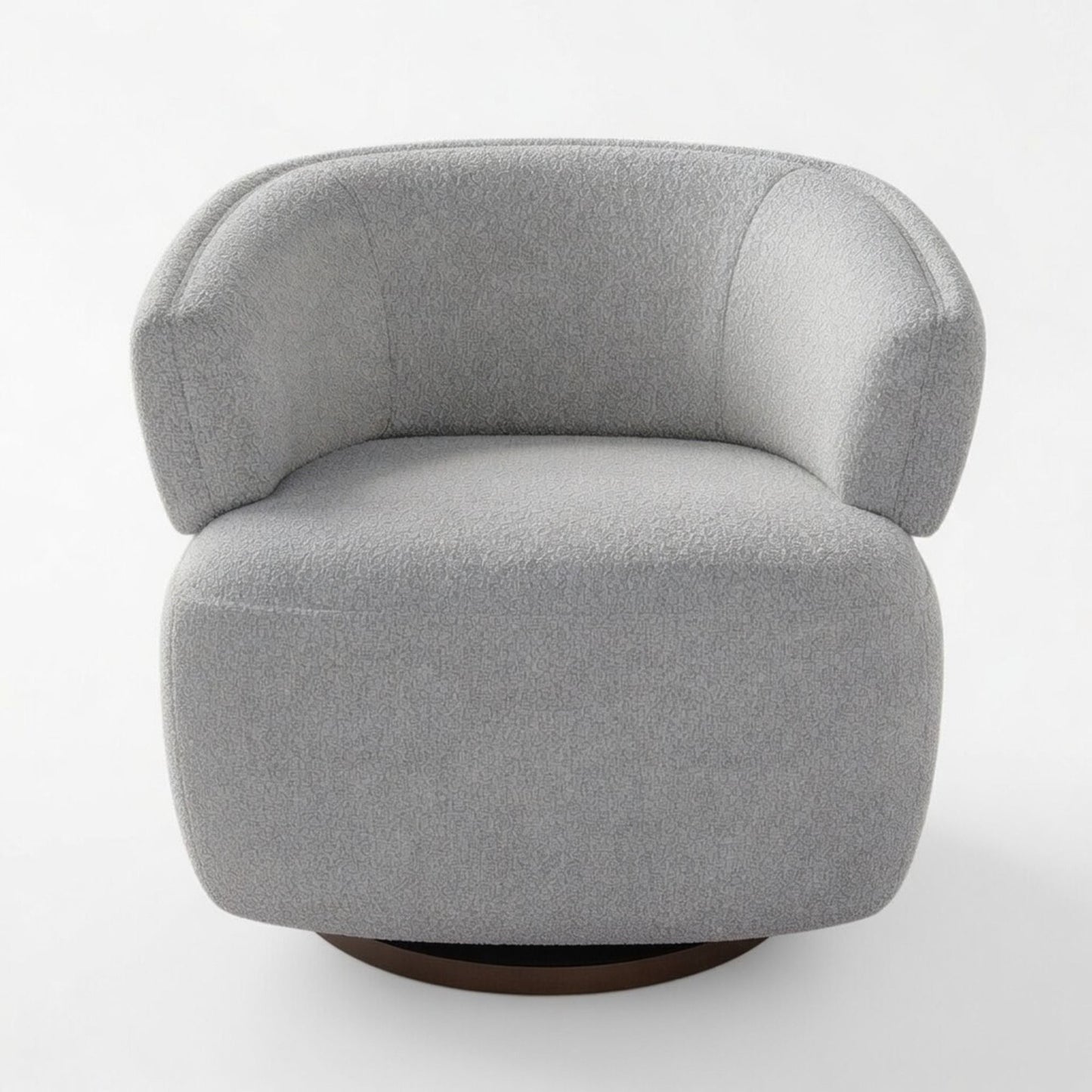 Swivel Barrel Accent Oversized Club Chair
