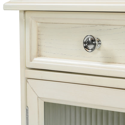 Multi Functional 2 In 1 Vanity Desk With Flip Top Mirror Material - White Oak