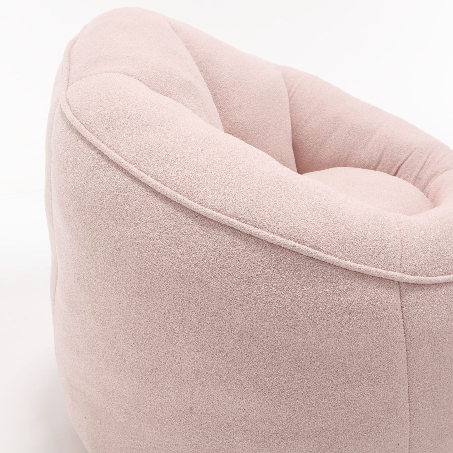 Bedding Bean Bag Sofa Chair High Pressure Foam With Footrest