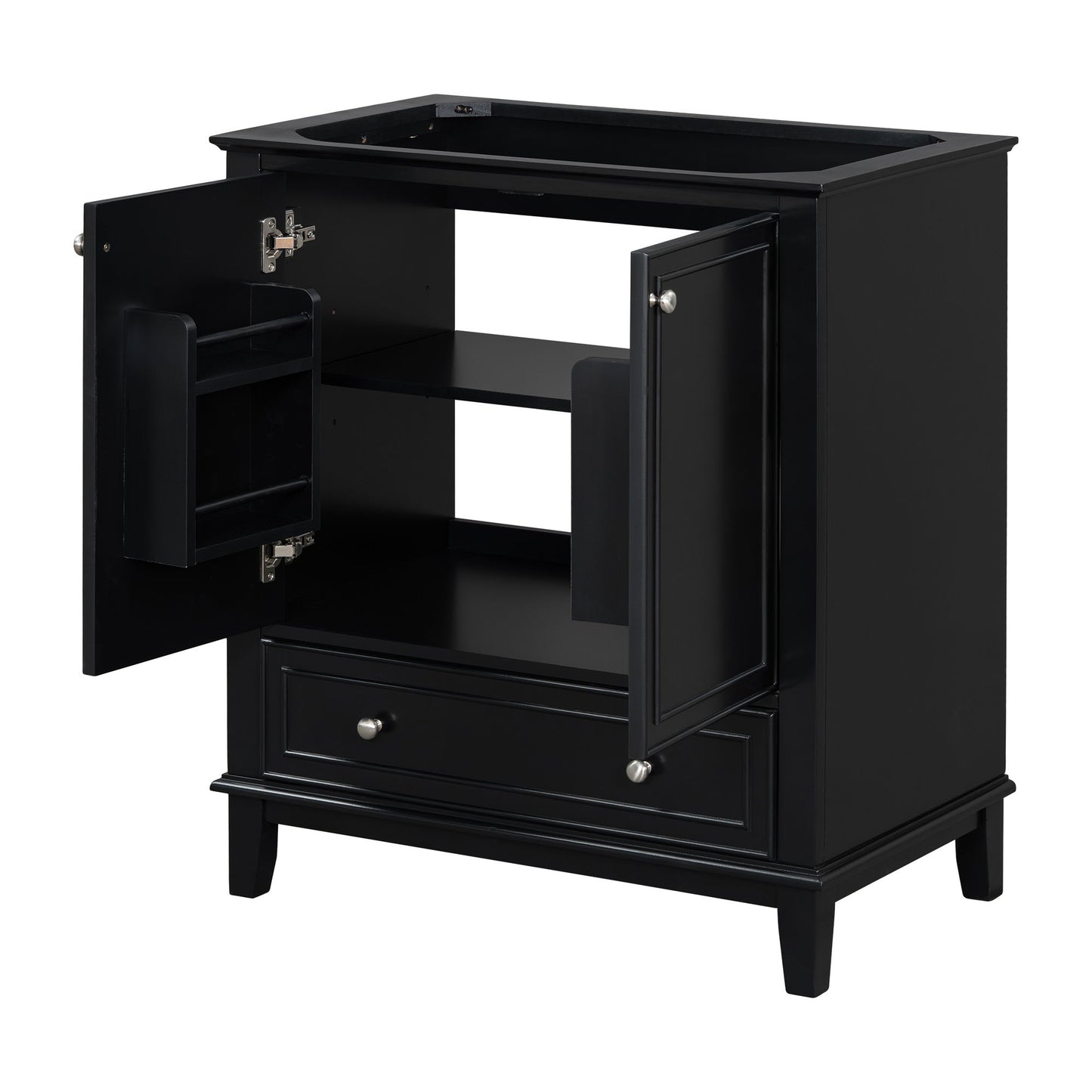 Modern Bathroom Vanity Base Only With Doors And Drawer