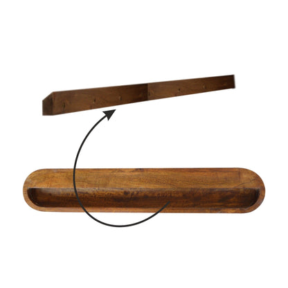 London - Floating Console - Chestnut