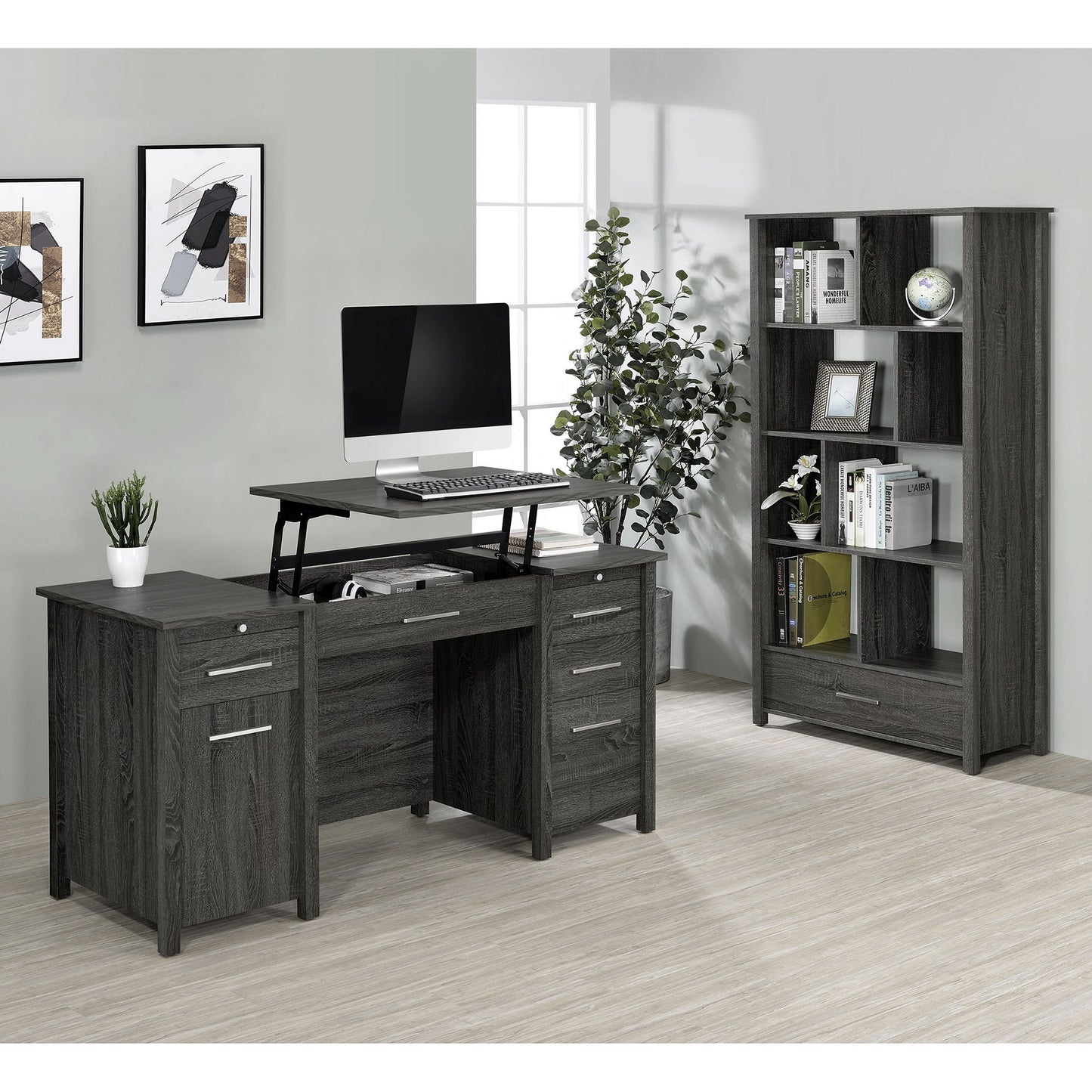 Dylan - 4 Shelf Storage Bookshelf