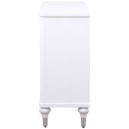 Angus - 2 Door Mandala Accent Cabinet - White