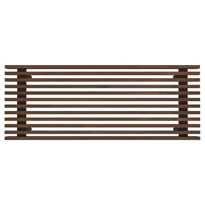 Mia - Bench - Dark Brown