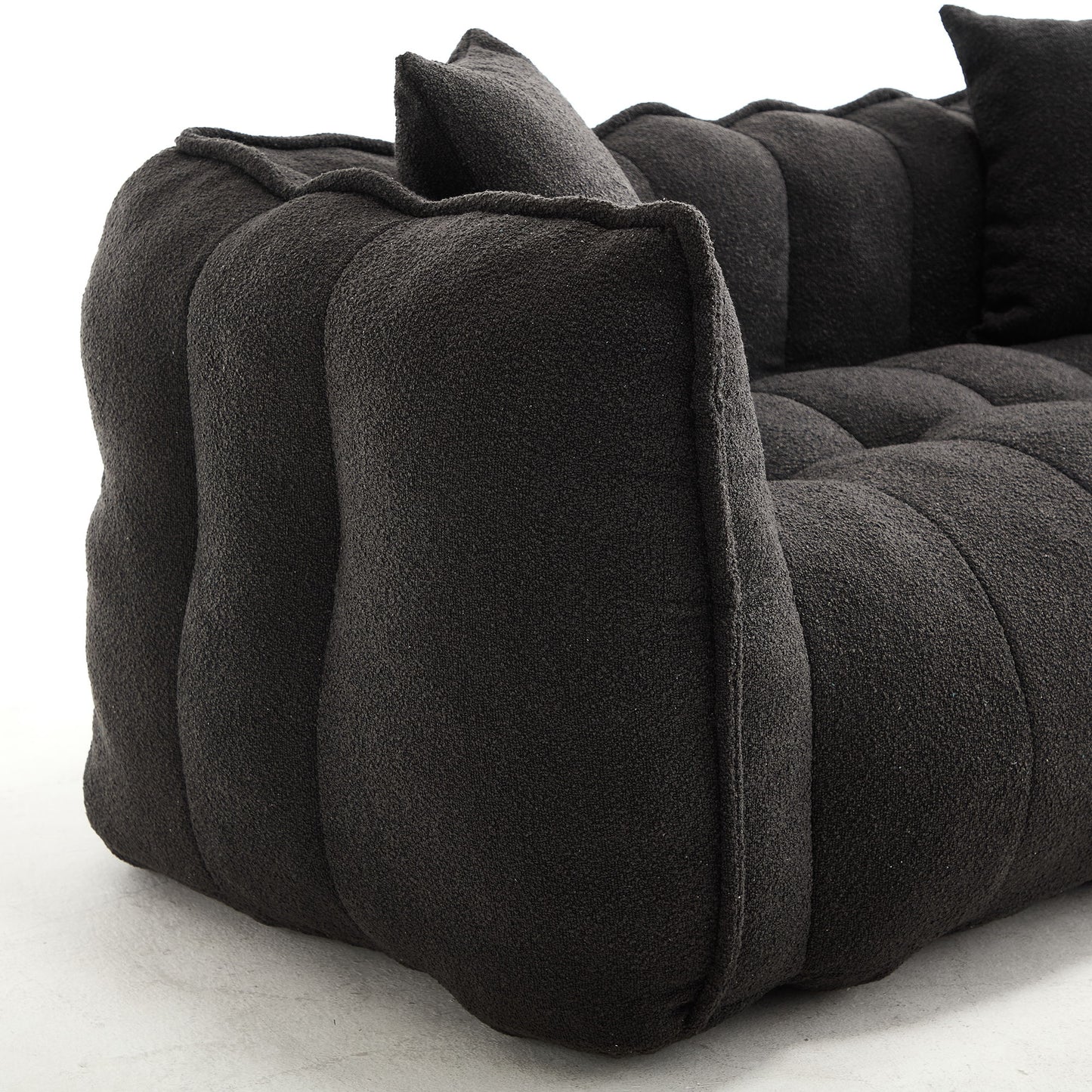 Cozy Beanbag Chair With High Resilience Foam Core For 2