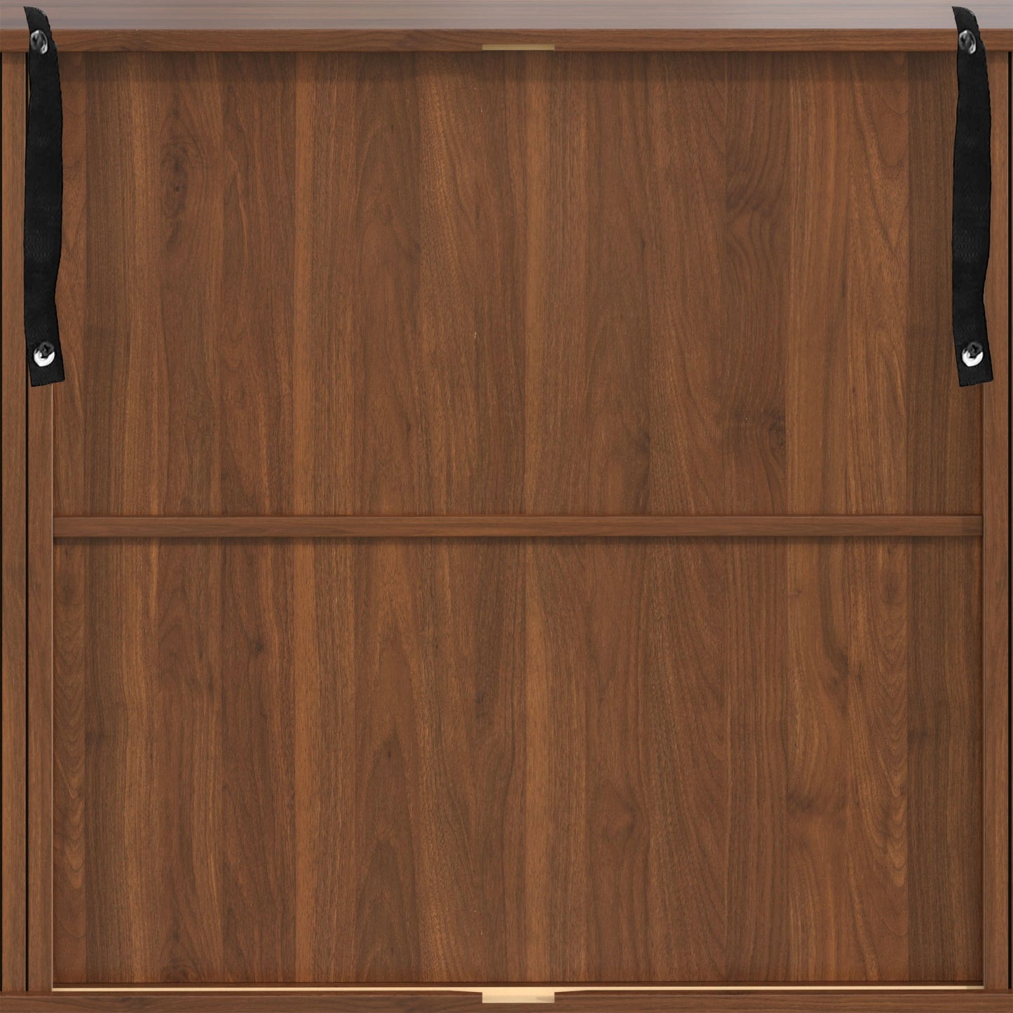 Fluted Liquor & Coffee Bar Cabinet With 6 Wine Racks And 3 Glass Holders