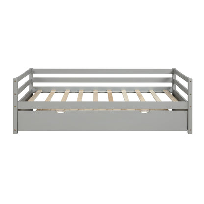 Twin Daybed With Trundle Frame Set
