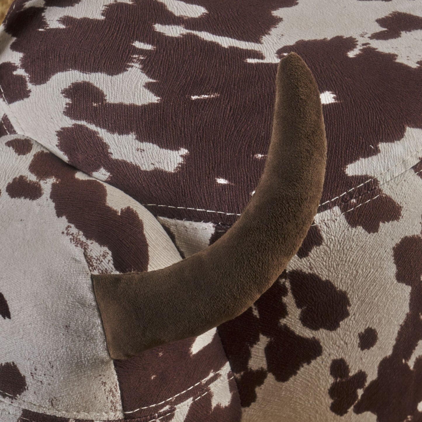 Cow Shaped Ottoman Footstool