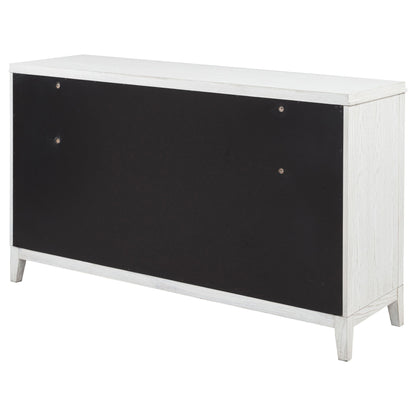 Inverness - 6 Drawer Bedroom Dresser - White