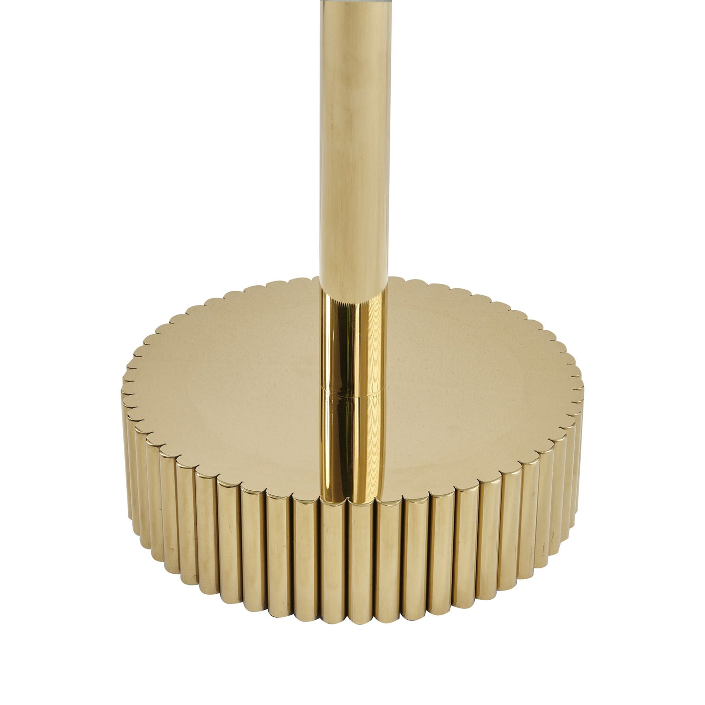 End Table For Living Rooms - Gold / White