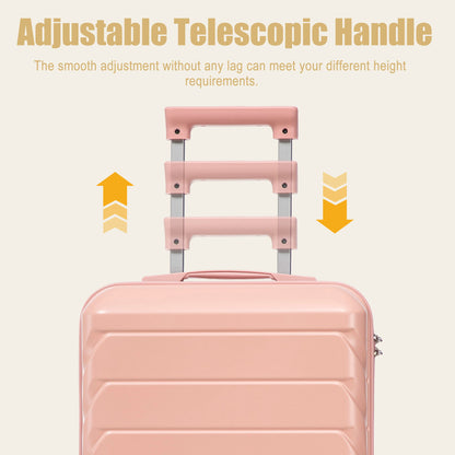 Hard Shell Travel Luggage With Scratch Resistant Surface