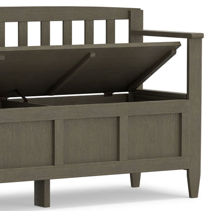 Brooklyn - Handcrafted Entryway Storage Bench