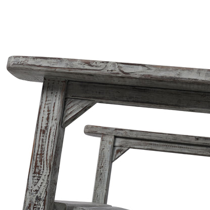 Oversized Porch Rocker Chair With Wide Seat And Tall Backrest