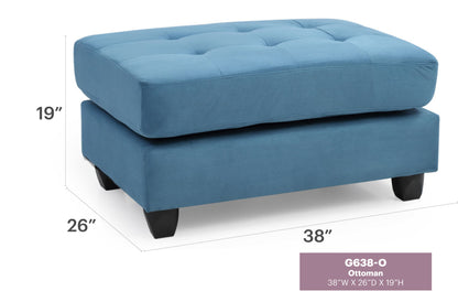 Chic Contemporary Ottoman