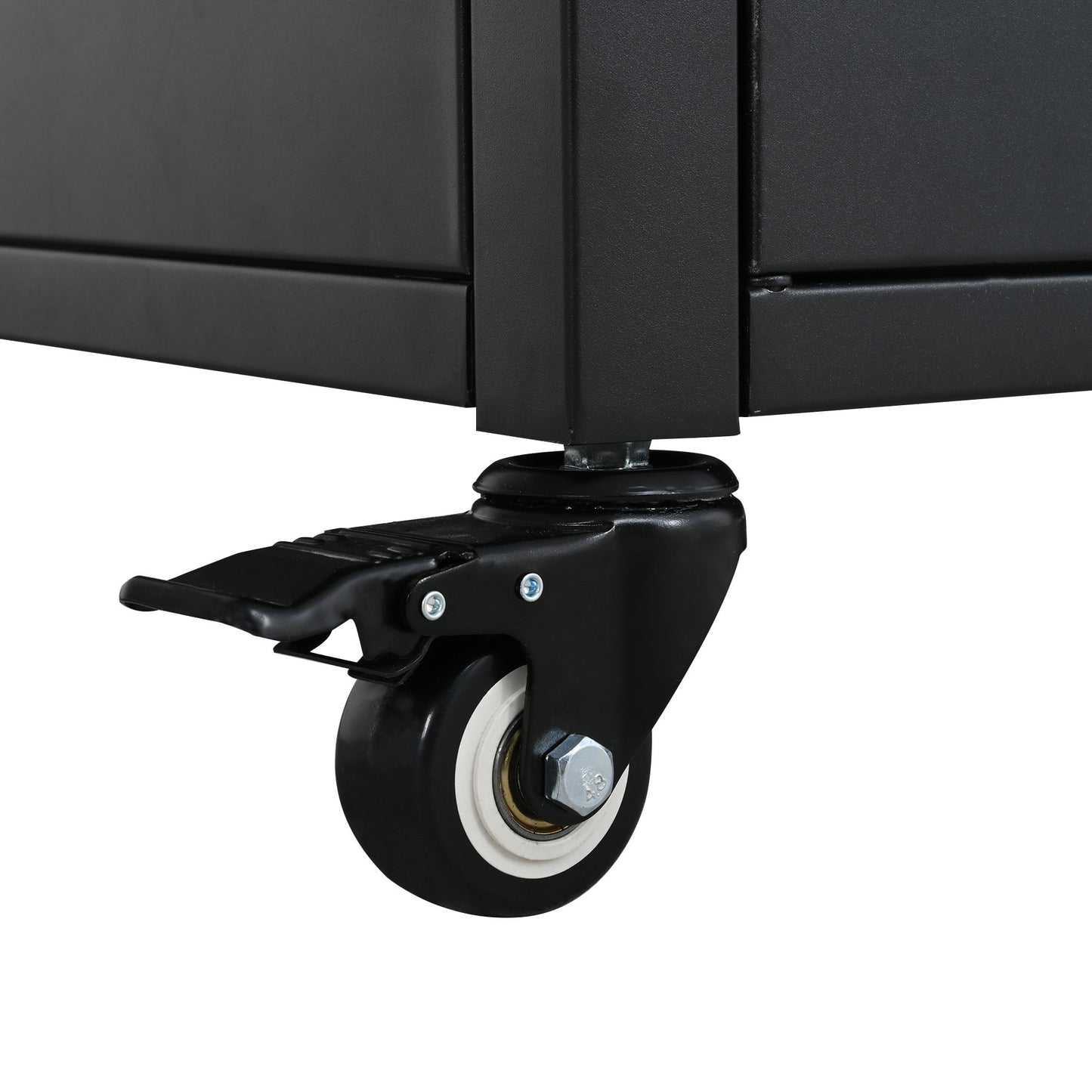 Foldable Outdoor Prep Station BBQ Cart With Trash Rack
