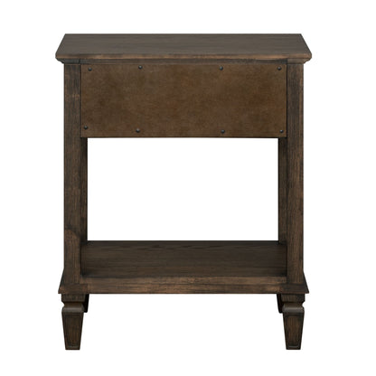 Victoria - Bedside Table With Drawer And Shelf