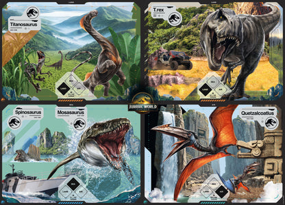 TEAMPUZZLE FOR FRIENDS: Jurassic World – 1,000-Piece Team Jigsaw Puzzle – Includes Game App – Ages 12+