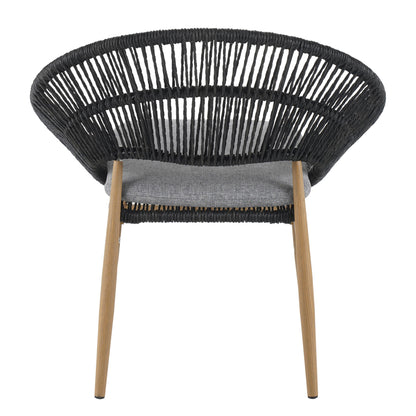 Cyril - Outdoor Papasan Style Dining Chair (Set of 2)