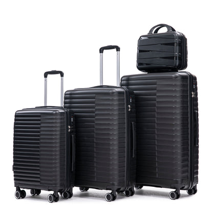 4 Piece Luggage Set, Combination Lock