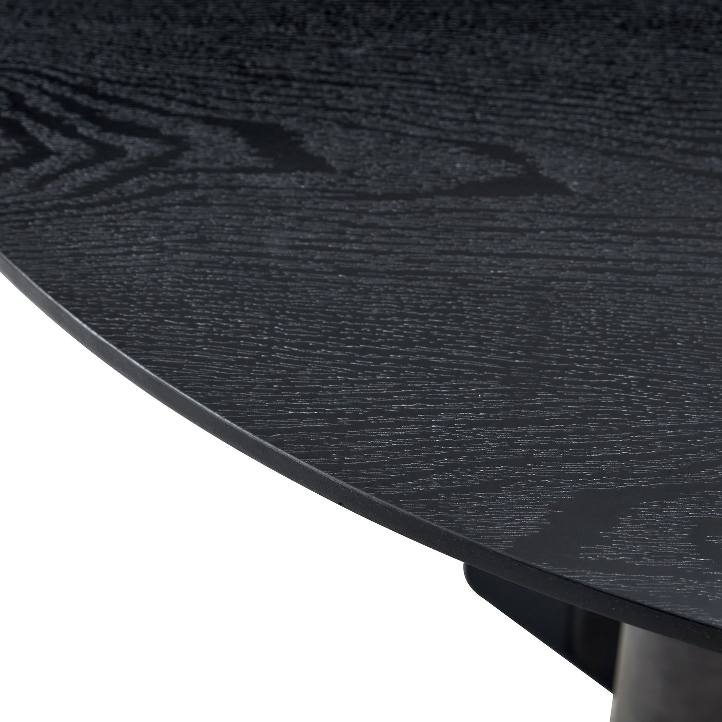 Round Dining Table With Cross Base, Modern Home Furniture