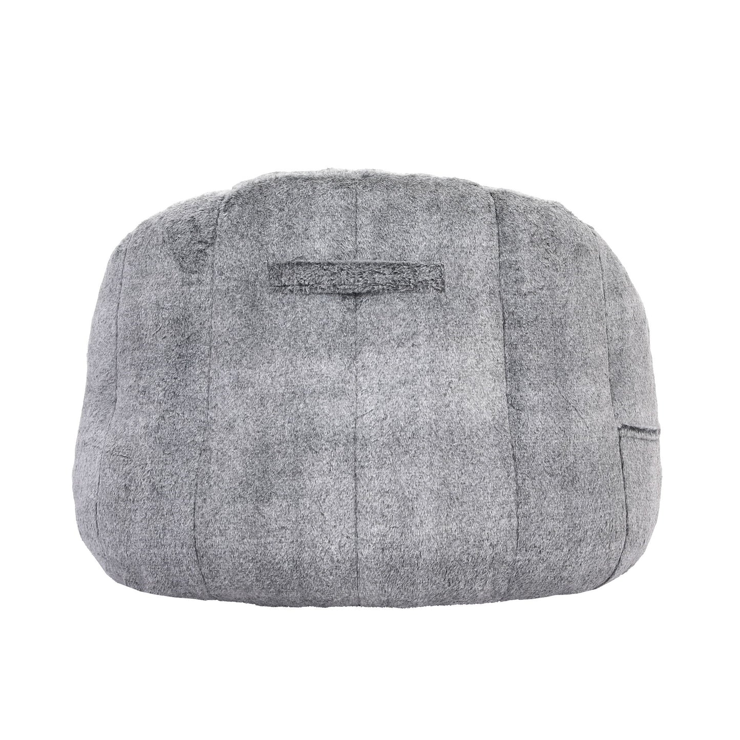 Beanbag Chair, Beanbag Sofa Chair With Armrests Stuffed High Density Foam