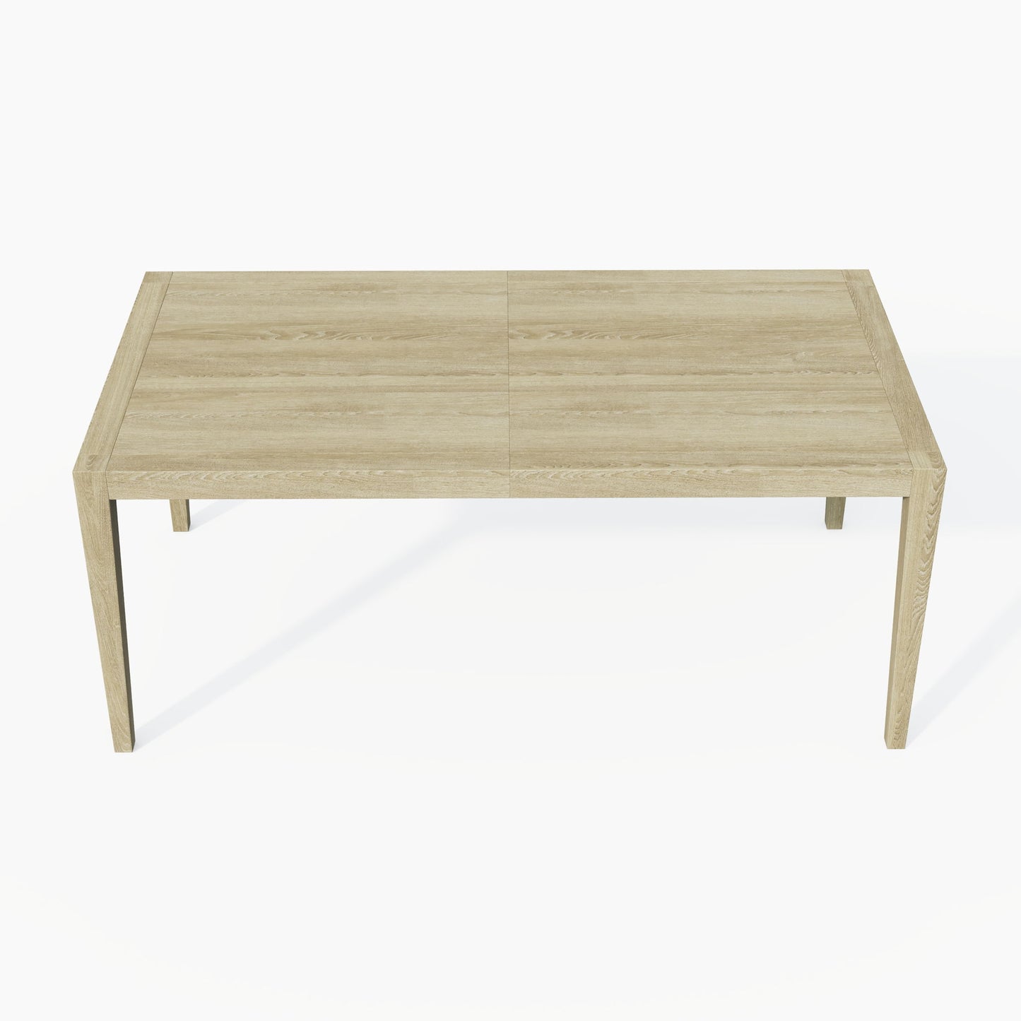 Adeline - Rectangular Dining Table With Leaves - Natural Wood Wash