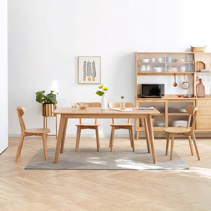 Simple Dining Chair, Solid Chair Table For Living Room Chair