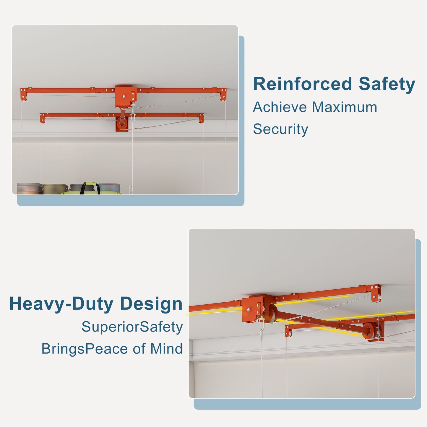 Overhead Garage Storage Rack