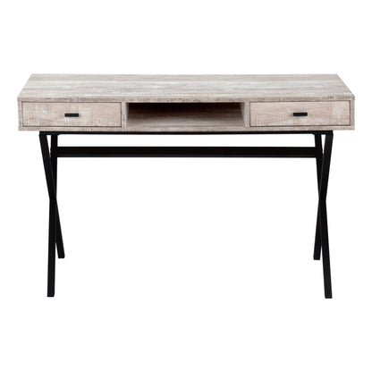 Computer Desk For Home Office, Laptop, Storage Drawers, Glossy Contemporary & Modern