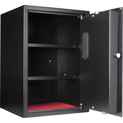 Large Digital Keypad Safe 1 45 Cubic Ft - Black