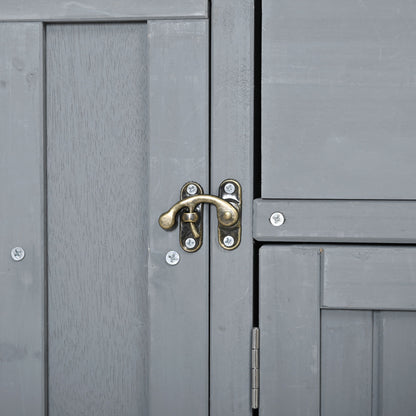 Outdoor Kitchen Island Prep Station With Lockable Wheels, Ample Storage, Towel & Spice Racks