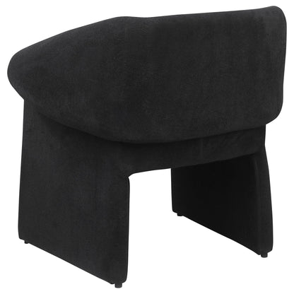 Mcdonald - Upholstered Sloped Arm Accent Chair - Black