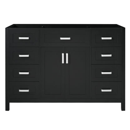 Bathroom Vanity Cabinet Only With 2 Soft Close Doors And 8 Drawers