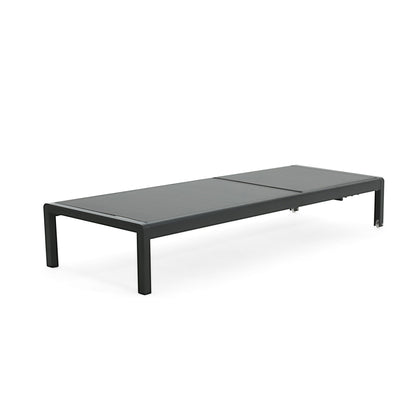 Outdoor Patio Chaise Lounge With 5 Reclining Positions
