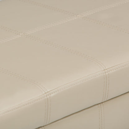 Amelia - Transitional Storage Ottoman Bench