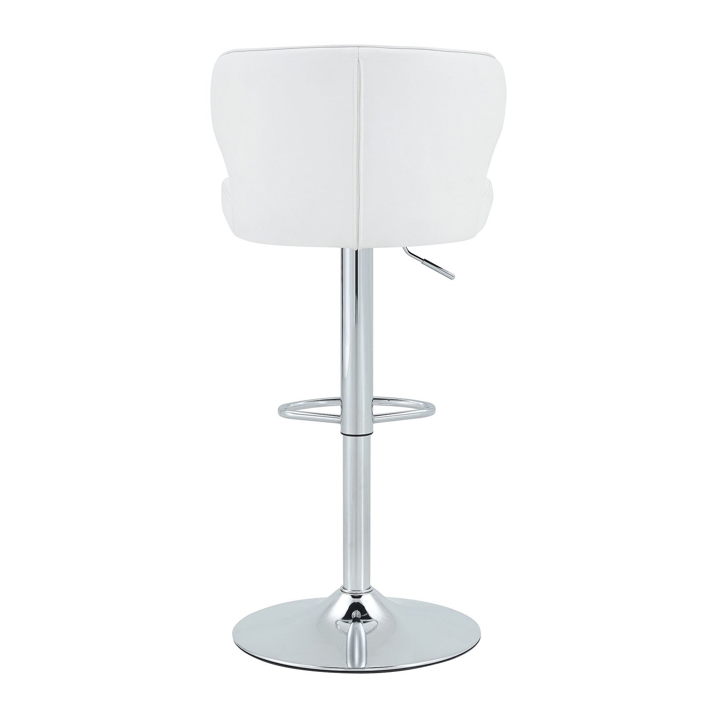 Adjustable Swivel Bar Chair With Ergonomic High Back Design