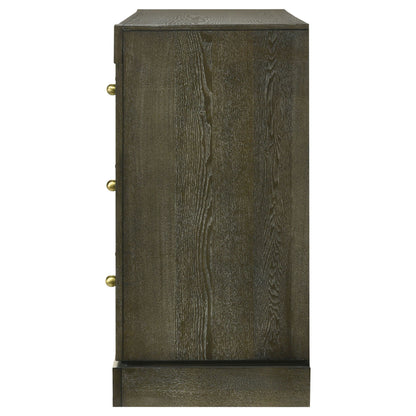 Sundance - 6 Drawer Dresser Cabinet - Dark Brown