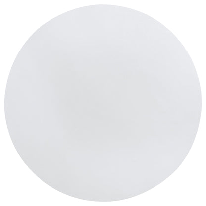 Tyler - Round Dining Table With Shelf Round Table - White