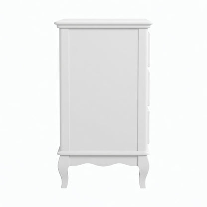 3 Drawer Dresser - White