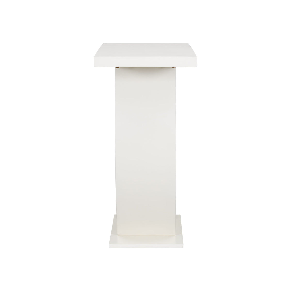 Console Table With Oval Base And Reinforced Bottom Plate