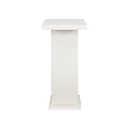 Console Table With Oval Base And Reinforced Bottom Plate