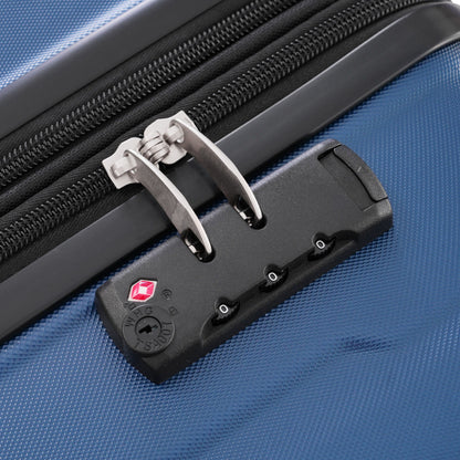 2 Piece Luggage Set With Bags Expanable Spinner Wheels ABS Lightweight Suitcase With Tsa Lock 20" / 24"