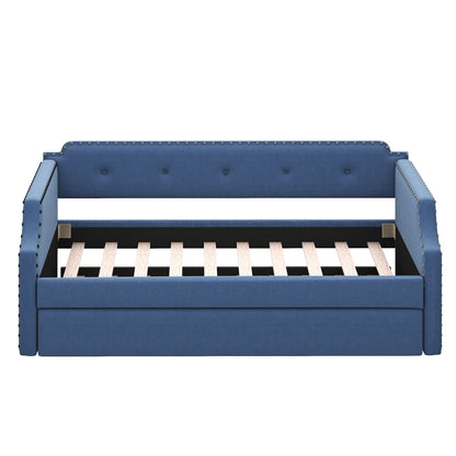 Upholstered Daybed With Trundle